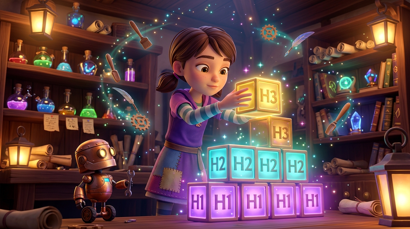 El contenido estructurado con encabezados claros y formato mejora drásticamente las tasas de citación IA