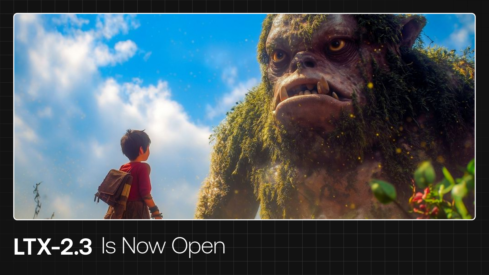 LTX 2.3 showcasing native 4K video generation capabilities